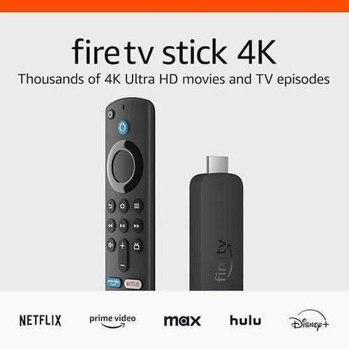 Amazon Fire TV Stick 4K streaming device supports Wi-Fi 6, watch free & live TV with Alexa Voice Remote Supports Dolby Vision