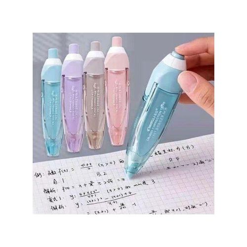 6m Correction Tape Retractable Refillable School Office Supplies