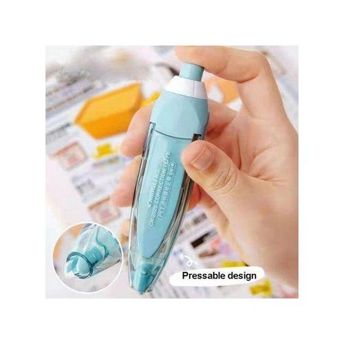 6m Correction Tape Retractable Refillable School Office Supplies