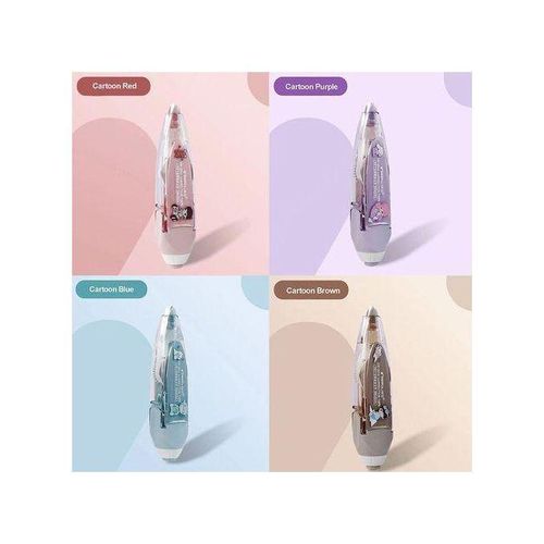 6m Correction Tape Retractable Refillable School Office Supplies