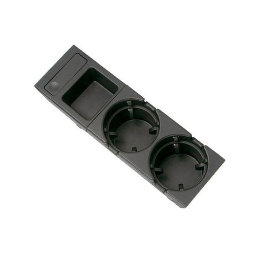 915 Generation Car Center Console Water Cup Holder Teacup Holder Coin Box for 3 Series E46 318 320 325 1998-2006 51168217853 Black
