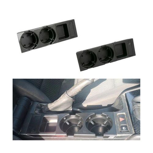 915 Generation Car Center Console Water Cup Holder Teacup Holder Coin Box for 3 Series E46 318 320 325 1998-2006 51168217853 Black