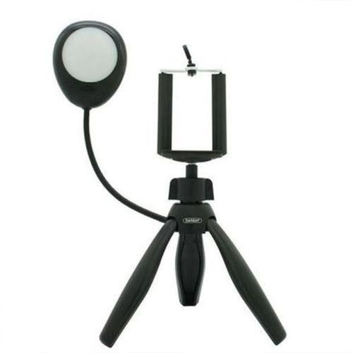 Selfie Lamp Tripod 360 Rotation, Black