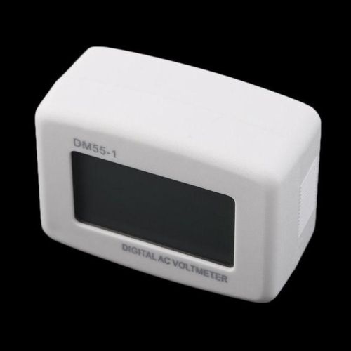 AC 80-300V LCD Digital Voltage Meter Voltmeter US Plug Electric Pen Meters White