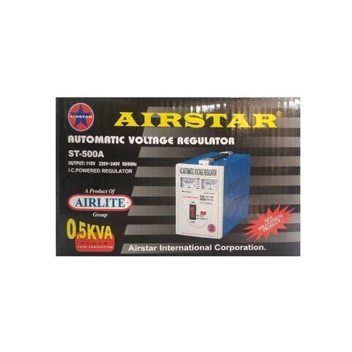 Airstar Regulator For Guarding TVs Fridges From High Voltages - Blue