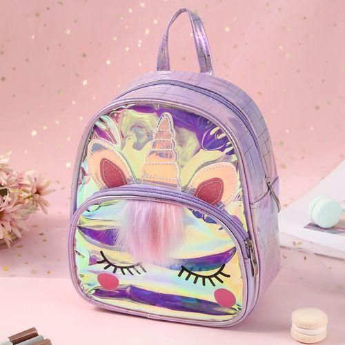 Unicorn Children's Backpack Girl Little Princess School Bag