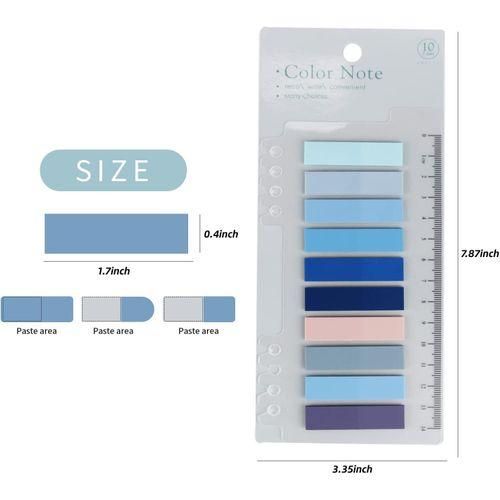 Morandi Index Sticker Looseleaf Ruler Sticky Sticker PET