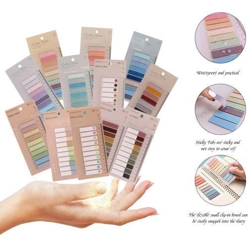 Morandi Index Sticker Looseleaf Ruler Sticky Sticker PET