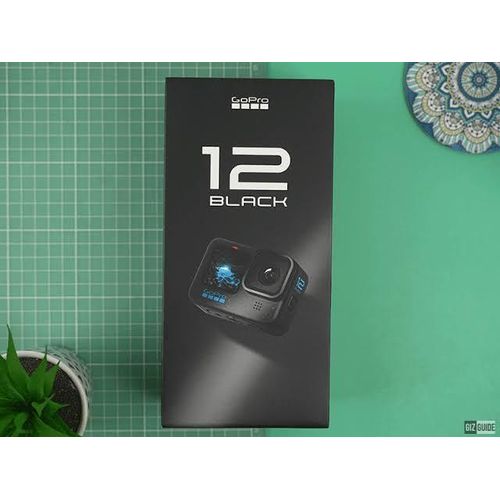 Gopro HERO12 Waterproof Action Camera with 5.3K HDR Video Black