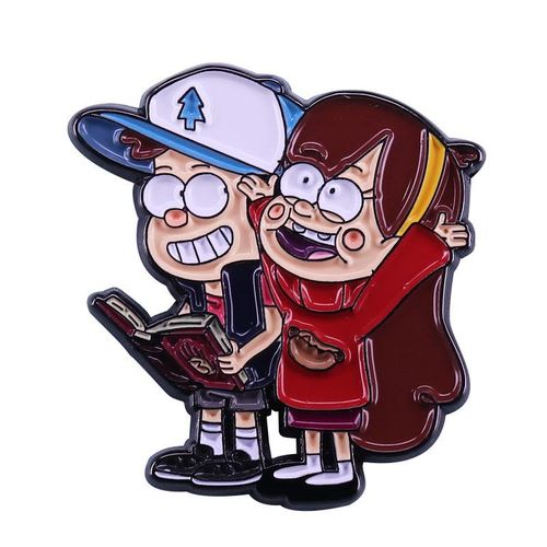 Adventure Animation Gravity Falls Enamel Pins Disney Anime Metal Brooch Badge Jewellery Backpack Accessory S