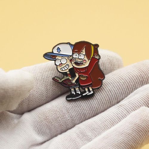 Adventure Animation Gravity Falls Enamel Pins Disney Anime Metal Brooch Badge Jewellery Backpack Accessory S