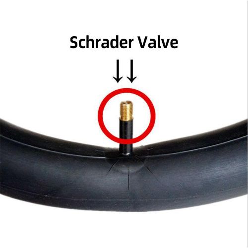 Mountain Bike Tubes 26X1.75/2.125 Bicycle Inner Tire with Tire Levers Tire Patch and Metal Rasps NO5112