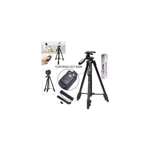 Yunteng  VCT 5208 43cm Tripod with Bluetooth Remote Control Shutter for Mobile Phones / DSLR and Sports Cameras