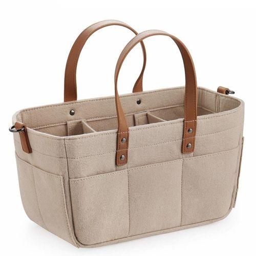Baby Felt Storage Nursery Organizer Basket Infant Diaper Ba NO5112