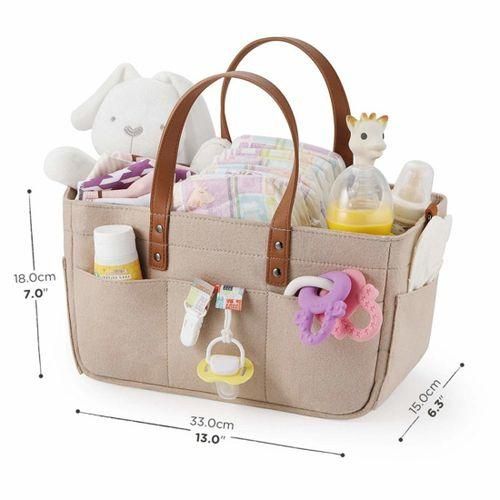 Baby Felt Storage Nursery Organizer Basket Infant Diaper Ba NO5112