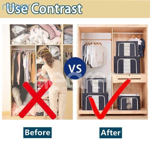 Large Storage Box Organizer Storage Box Durabox Box  66L 100L 150L Specification Water Proof Oxford Cloth Material Foldable