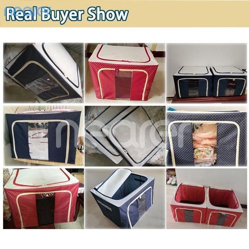 Large Storage Box Organizer Storage Box Durabox Box  66L 100L 150L Specification Water Proof Oxford Cloth Material Foldable