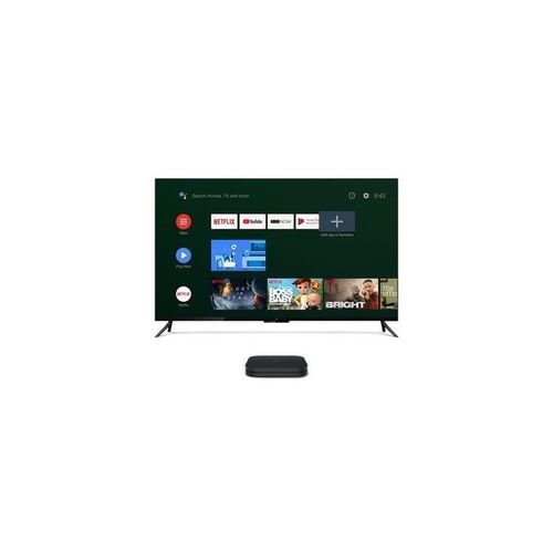 XIAOMI Mi Box - 4K Android TV Box - Streaming Media Player With Google Assistant - Chromecast Built-in - Black