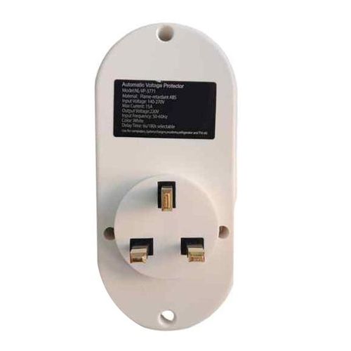 Saachi Automatic Voltage Protector For Guarding Appliances Against Electric Surges-White