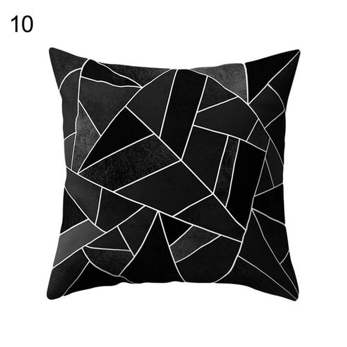 Irregular Geometric Pattern Pillow Case Throw Cushion Cover Home Office Decor-10#