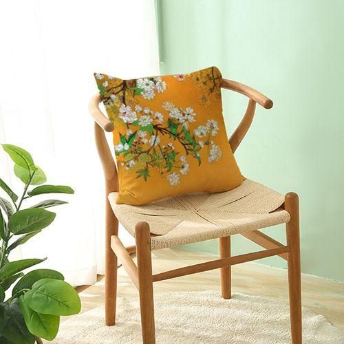 Couch Pillow Cases Wearresistant Washable Durable Flower Pattern Sofa Cushion Protector Cafe Home Sofa Car Decor1