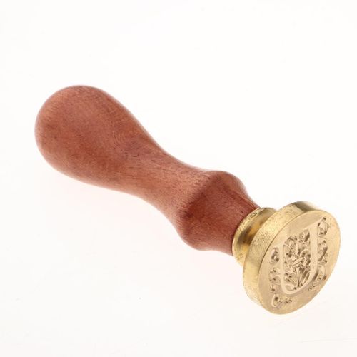 Vintage Retro Letter Wax Seal Sealing Stamp for Greeting Cards U