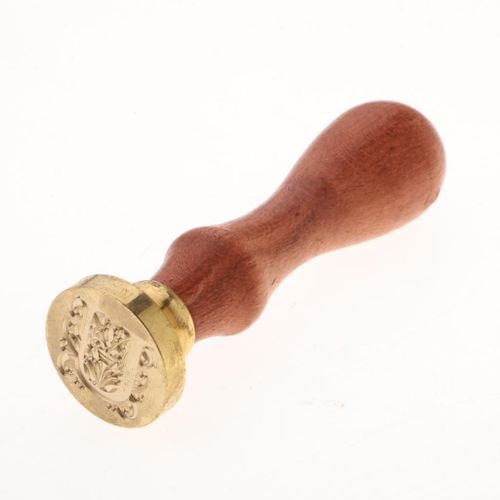 Vintage Retro Letter Wax Seal Sealing Stamp for Greeting Cards U