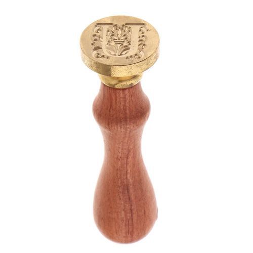 Vintage Retro Letter Wax Seal Sealing Stamp for Greeting Cards U