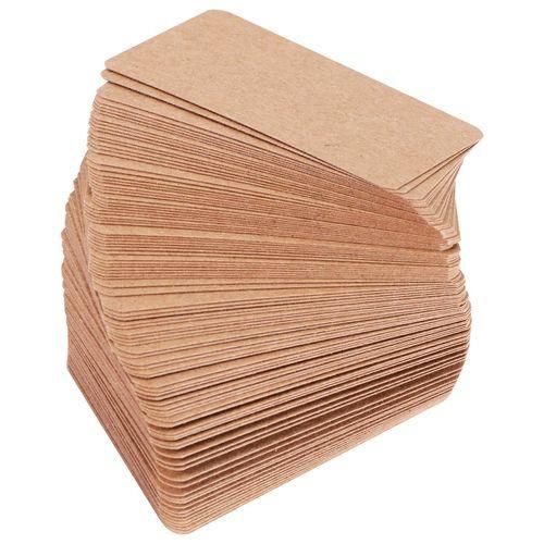 100pcs Blank Kraft paper Business Cards Word Card Message Ca