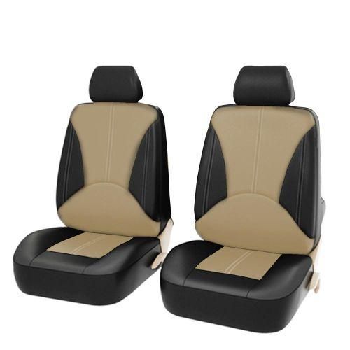 4 Pieces Car Seat Covers, Universal Breathable Leather Seat Protector Set Automobile Interior Accessories for Car SUV Vehicle