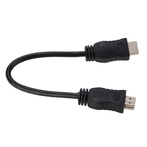 20cm HDMI 1.4 HDTV Cable Gold Plated 28 AWG Cat 2 / CL2 / FT4 HDMI to HDMI Cable
