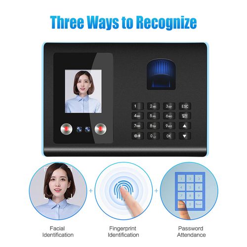 Intelligent Attendance Machine Face Fingerprint Password