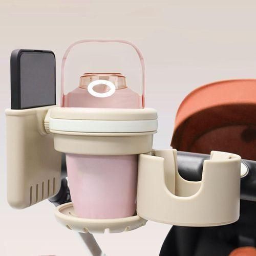 Bottle Holder Drinks Bottle Stand Portable Khaki