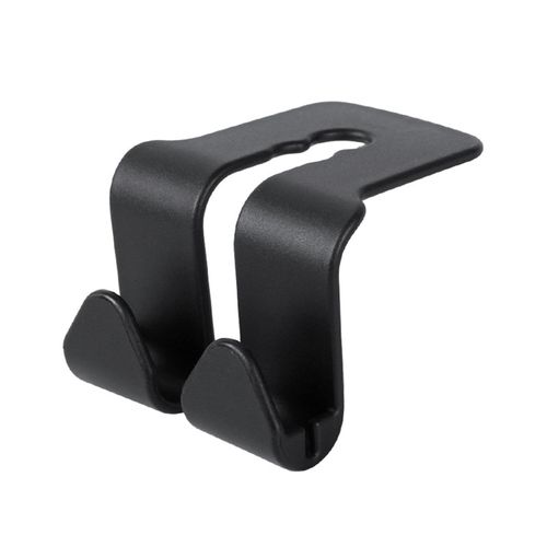 Locking Type Car Seat Headrest Hook Stylish Vehicle Organizer Holders for Purse Coats Umbrellas,Black NO5235