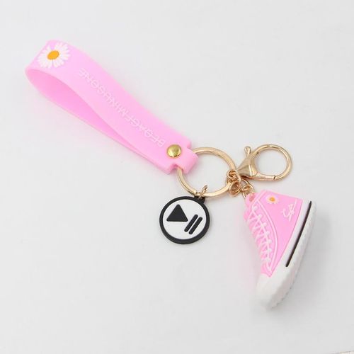 Sport Small Daisy Shoes Keychain Mini Simulation Canvas Shoes Keyring Canvas Sneakers Key Chains The Best Give Girl