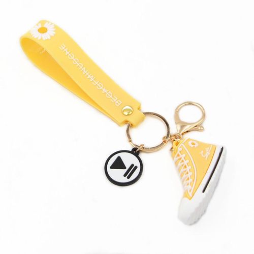 Sport Small Daisy Shoes Keychain Mini Simulation Canvas Shoes Keyring Canvas Sneakers Key Chains The Best Give Girl