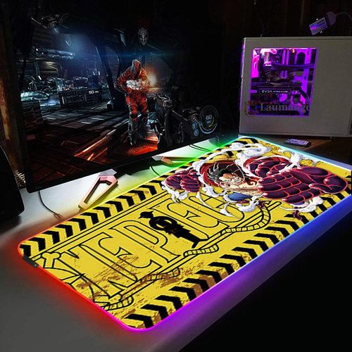 Luminescence Mouse Pad Gamer Gaming Table Rgb Deskmat Keyboard Pc Complete Rug Xxl Large One Piece Mousepad Company Mat