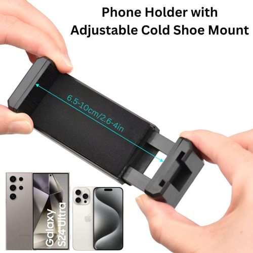Video Making Kit, Portable Camera Stabilizer, Fill Light Microphone, Universal Photography Video Handheld Vlog Stand Stabilizer Kit For Phone Camera Video Recording