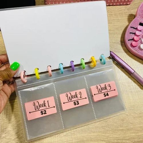 Reusable Budget Book Budget Binder Money Organizer For