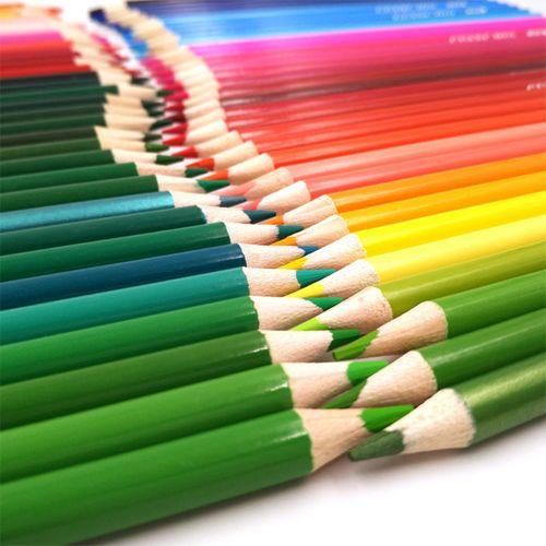 72 Oil Colored Pencils Set PreSharpened