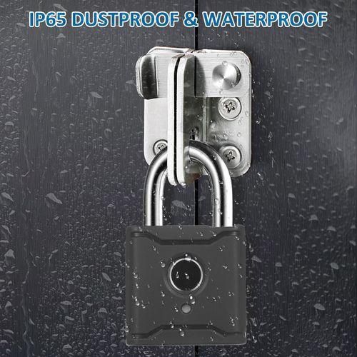 T1004D Smart BT Fingerprint Padlock Rechargeable Keyless 20
