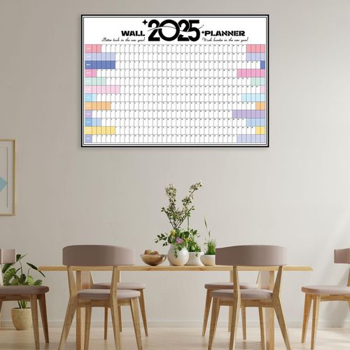 2025 Wall Calendar Large Calendar Yearly Calendar  B