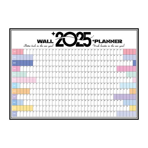 2025 Wall Calendar Large Calendar Yearly Calendar  B