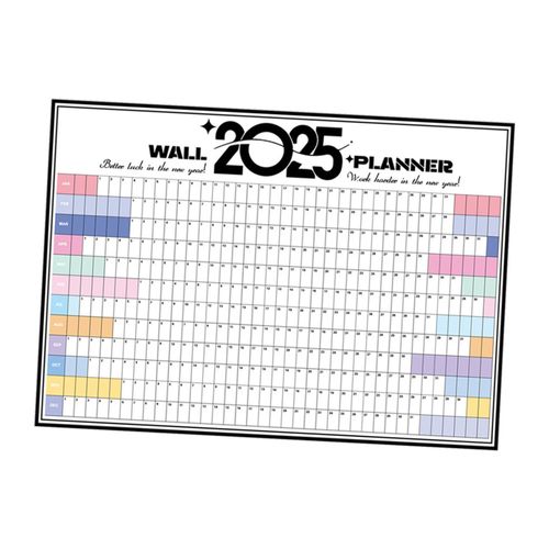 2025 Wall Calendar Large Calendar Yearly Calendar  B
