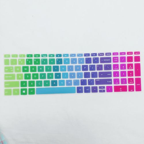 Silicone Notebook Keyboard   For HP 15 Rainbow 15.6 Inch