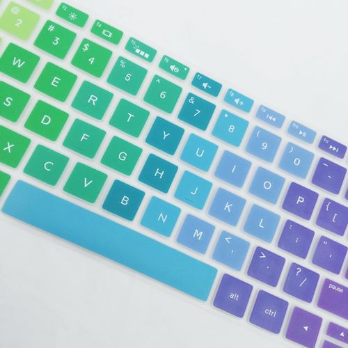 Silicone Notebook Keyboard   For HP 15 Rainbow 15.6 Inch