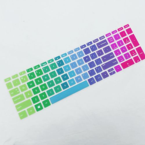 Silicone Notebook Keyboard   For HP 15 Rainbow 15.6 Inch