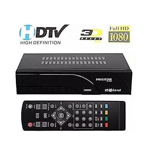 Phelistar 1080p Full HD Free to Air Digital Decorder - Black