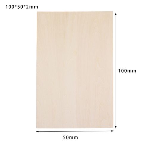 10Pcs Thin Plywood Board Unfinished  Sheets Board