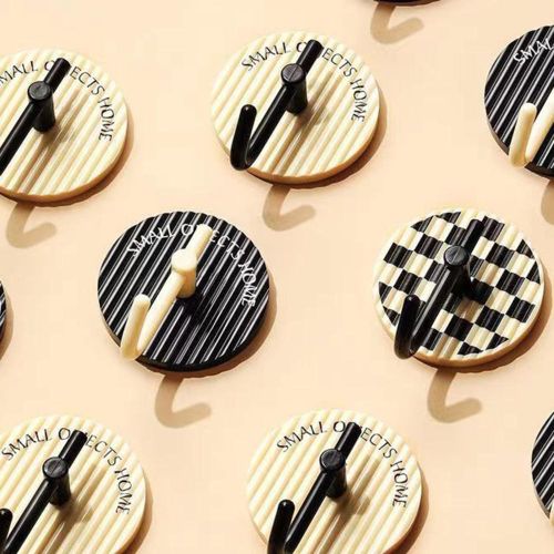 Modern Wall Key Holder Hooks Strong Bearing Load Non-slip Hooks For Home Office Hotel School NO5249